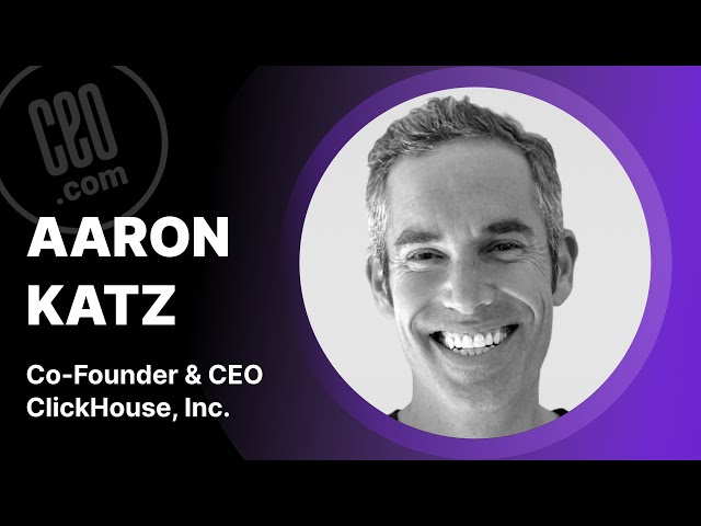 Lessons on Funding Expansion and Industry Global Leadership | CEO of ClickHouse, Aaron Katz