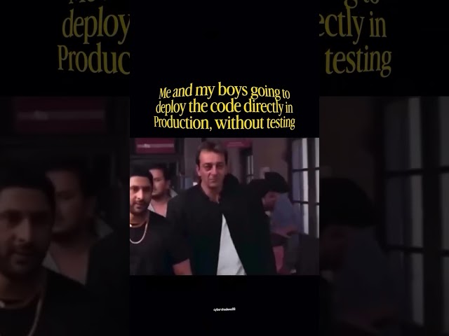 Direct Deploy to production 🗿🔥🚀 #shorts #shortvideo #viral #video #youtubeshorts #coding