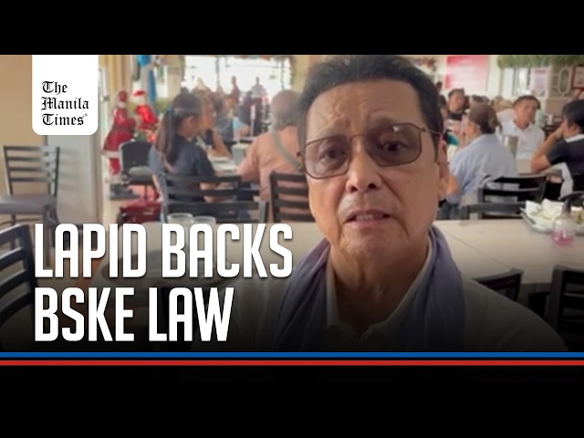 Lapid: Fixed term for barangay, SK officials to save billions in public funds