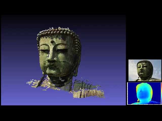 PatchMatch Based Joint View Selection and Depthmap Estimation