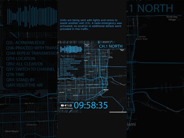 RADIO EMERGENCY – Location Unknown | Miami PD #Shorts