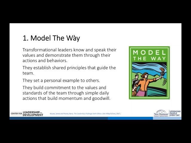 Leadership & Development: Becoming a Transformational Leader