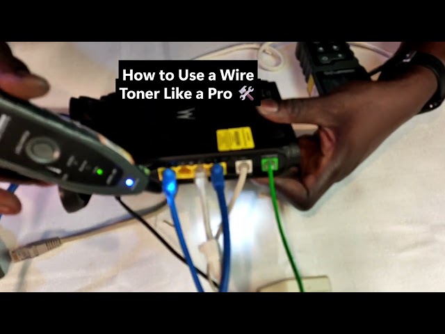 How to Use a Tone & Probe Kit to Trace Like a Pro Tech 🛠️