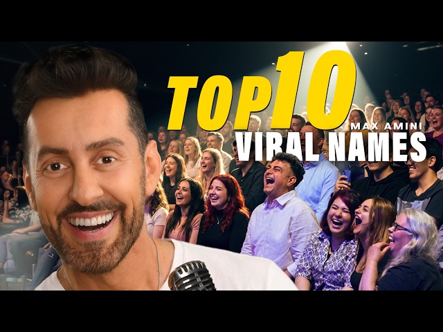 Top 10 Viral Names | Max Amini | Stand-up Comedy