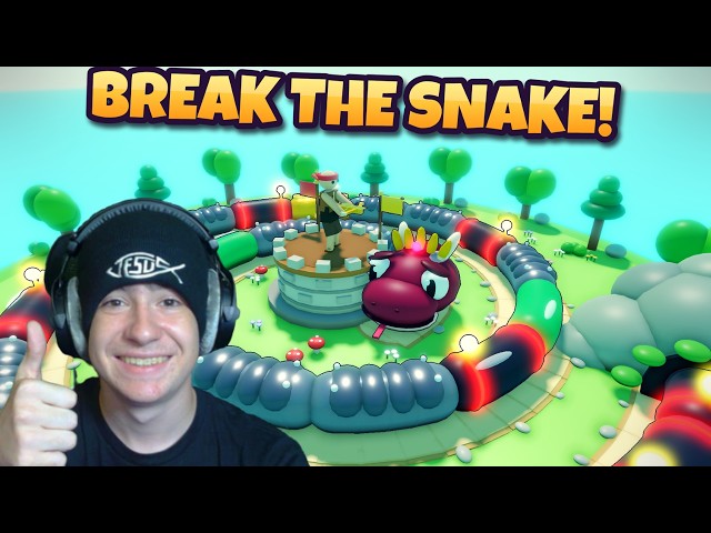 I MADE MY OWN ROBLOX GAME!! DEVLOG #1 (Break The Snake!)