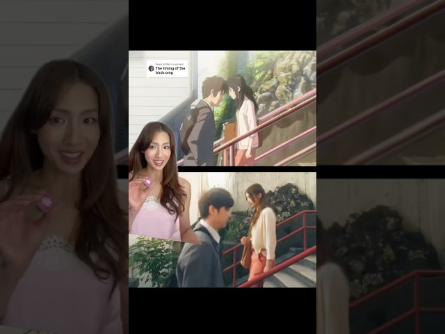 BTS: how we recreated “your name” 🌠 🥹