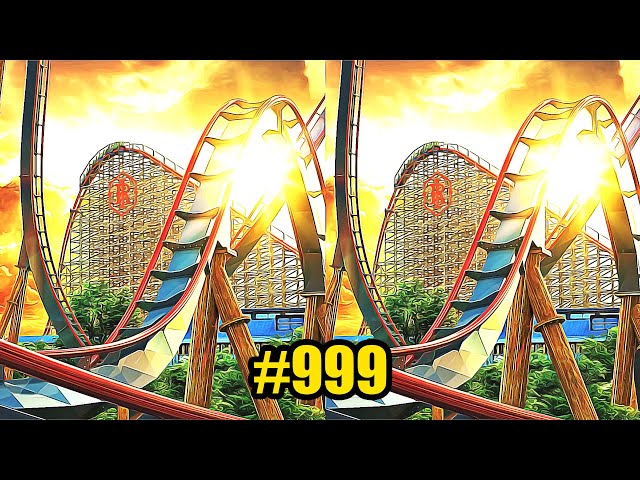 3D Roller Coasters Collection 999 VR Videos 3D SBS [Google Cardboard VR Experience] VR Box VRCoaster
