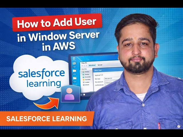 How to Add a User to Windows Server EC2 on AWS (Step-by-Step)