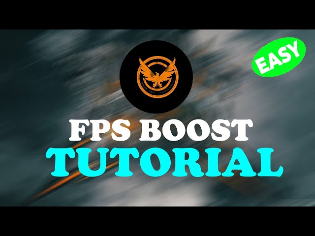 Division 2 - FPS Boost -Tutorial | Deutsch | 2022