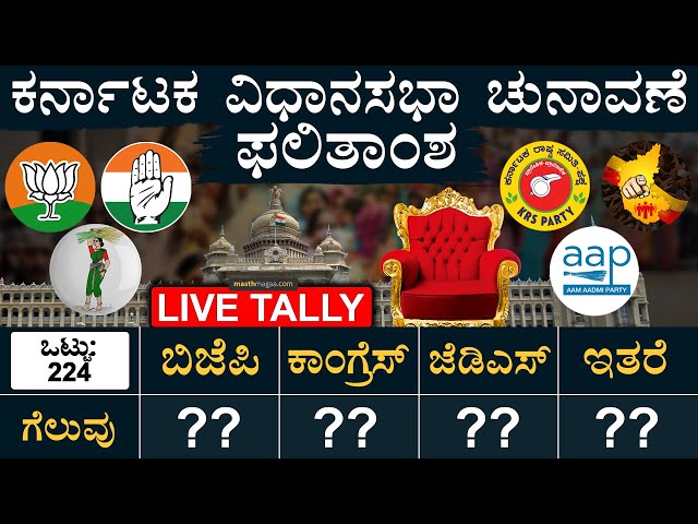 ಯಾರಿಗೆ ಎಷ್ಟು ಸೀಟ್? | Karnataka Assembly Elections 2023 Live Seat Tally | Masth Magaa