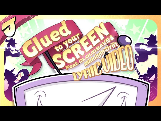 Glued To Your Screen (Animated Lyric Video) || Deltarune Fan Song