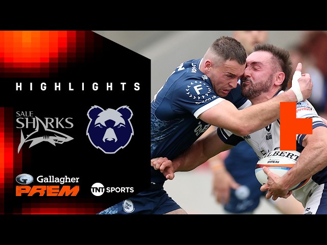 CHAMPIONS CUP SPOT SEALED! 😮‍💨 | Sale Sharks vs Bristol Bears | Gallagher PREM Rugby Highlights