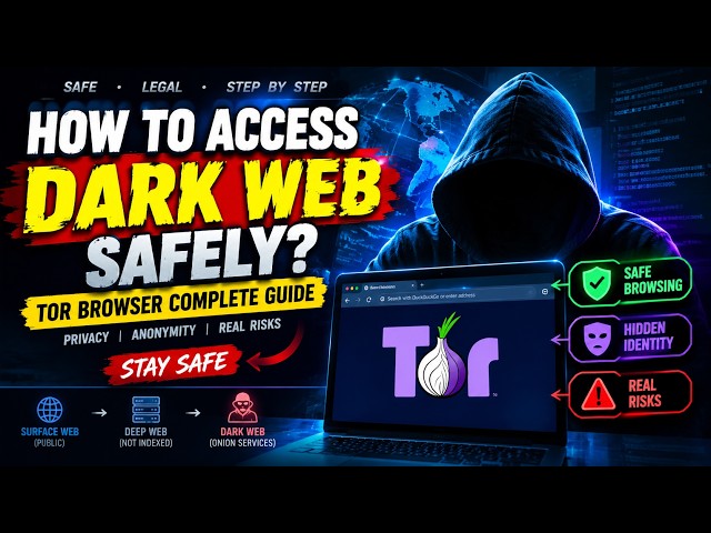 How to Access Dark Web Safely? 😱 Tor Browser Complete Guide in Hindi | Ethical CodeX