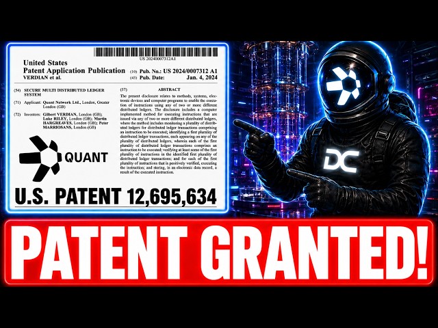 Quant Just Secured a Major U.S. Patent—Why QNT Investors Should Care