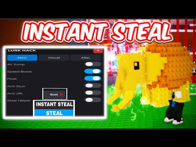 [NEW] Steal a Brainrot Script - Instant Steal, Speed Boost, NoClip, No Kick & More! (No Key)