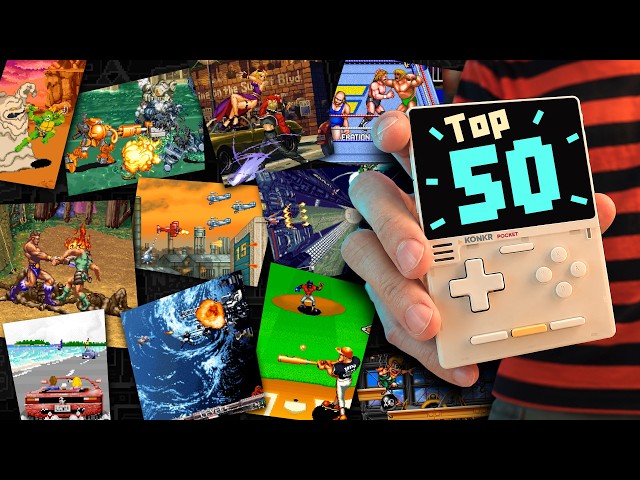 The 50 BEST Arcade Games to Play on Your Handheld