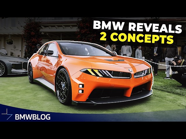 BMW's Most Important Concepts Yet: M Neue Klasse + Vision ALPINA