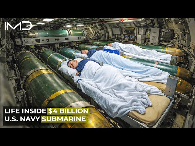 How Submarine Sailors Sleep, Eat, and Survive for Months Underwater