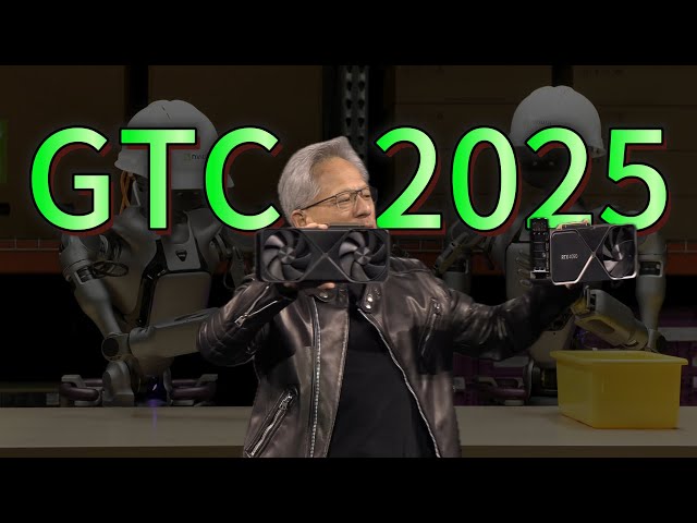 GTC 2025 in 10 Minutes: Jensen Huang NVIDIA's New Future in Robotics, Self-Driving Cars and AI | sub