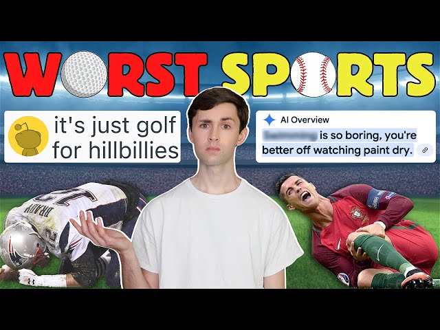 Top 5 WORST Sports (Parody)