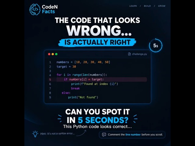 99% of Beginners Miss This Python Bug #shorts #ytshorts #coding #python #ai #yt