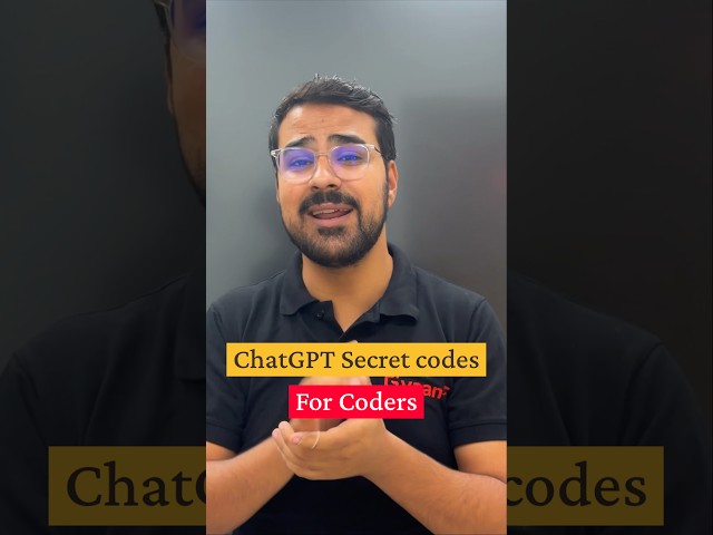 Build websites and apps faster with AI | #chatgpt #secretcodes #viral #trending #fyp