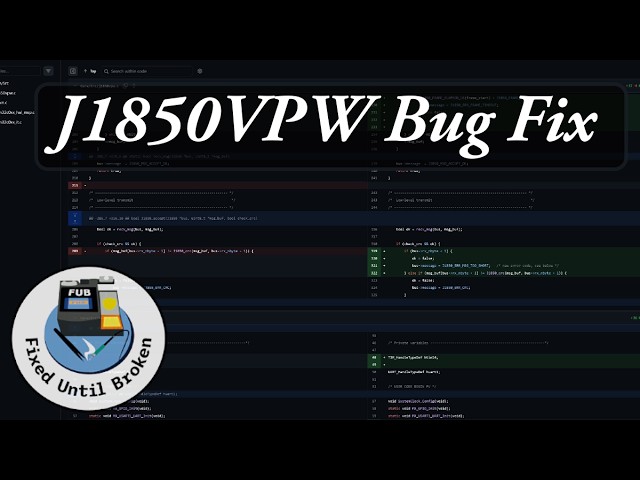 J1850VPW Bug Fix (99-02 swap, Can-bridge and USB devkit)