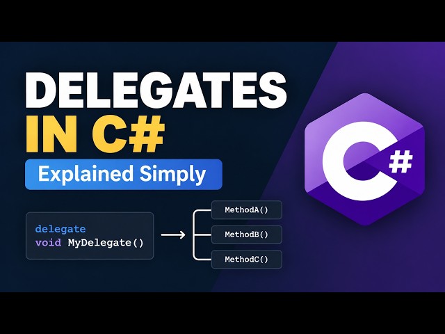 C# Delegates | Explained with Examples