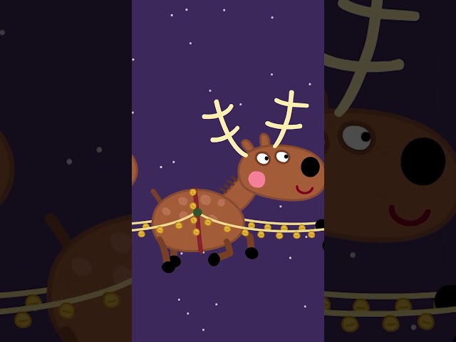 Jingle bells, Jingle bells, Jingle all the way! 🎄🎅🏻 #peppapigsongs  #peppapigkidssongs