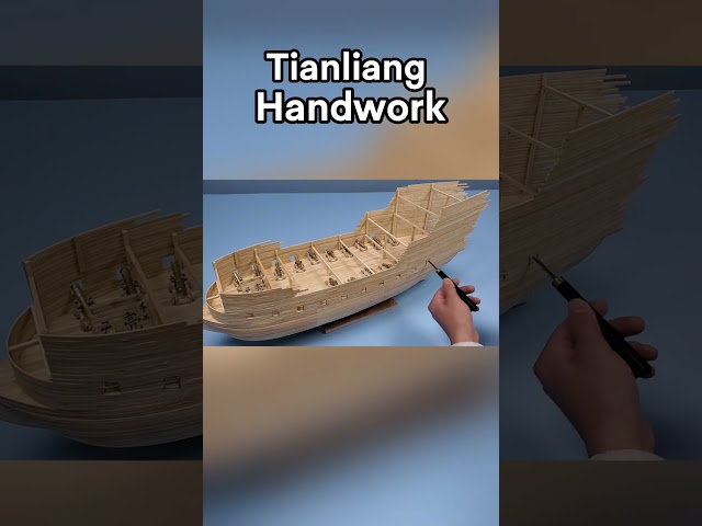 Hope more people can check out the pirate ship model I made☺ #handmade #ship #model