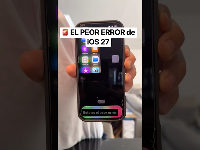 🚨 THE WORST BUG in iOS 27