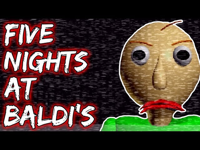 FIVE NIGHTS AT BALDI'S GOLDEN BALDI FOUND! | FNAF Baldi's Basics Mod | FNAB 2