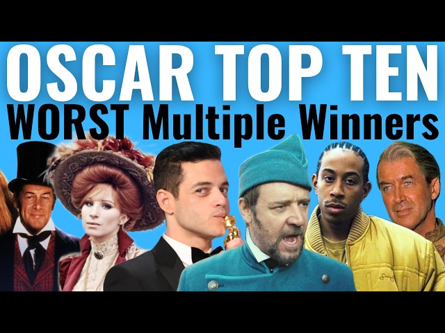Top 10 WORST Movies to Win Multiple Oscars
