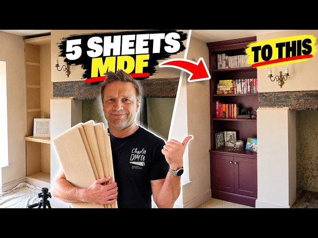 Can I Turn £150 of MDF into £4000 Bookcases?