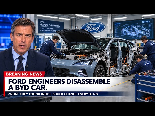 Ford engineers disassembled a BYD car — What did they find inside?