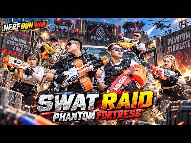 LTT Game Nerf Guns : SEAL X Winter Warrior & Couple Nerf Guns Fight Crimson Guard's Crime Ring