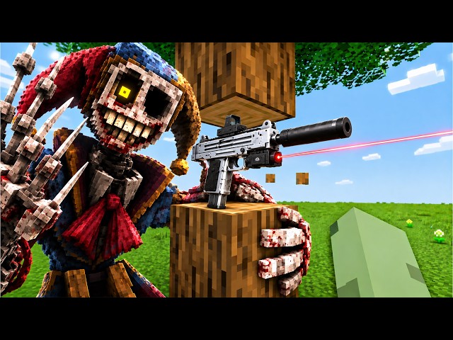 Minecraft Horror But Blocks Drop GUNS | FULL MOVIE