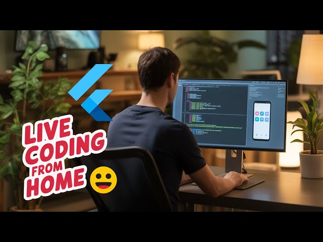 A Day in the Life of a Remote Flutter Developer 🌍 (Live Coding & Real Tasks)