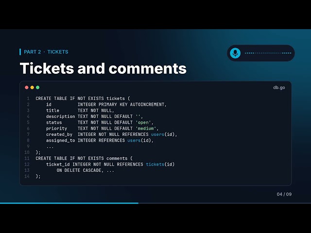 Build a Helpdesk API with Go — Part 2: The Database with SQLite