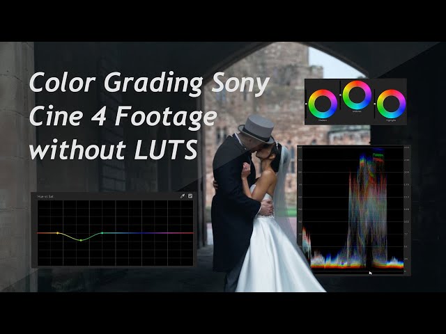 How I color grade Sony Footage + My Sony PP settings