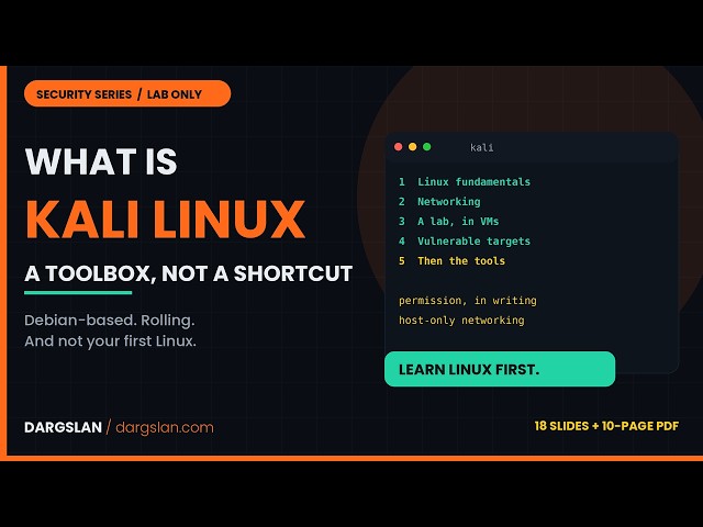 Dargslan What Is Kali Linux