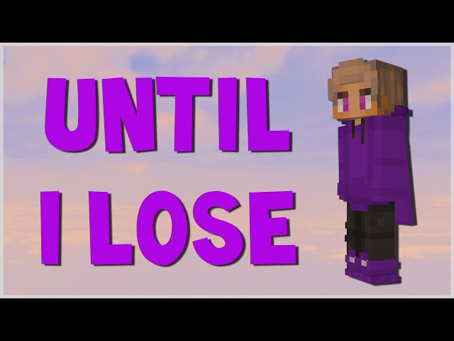 Playing Bedwars Until I Lose