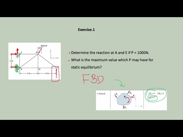 EQUILIBRIUM PROBLEMS | Step-by-Step Problem Solving | Statics #9