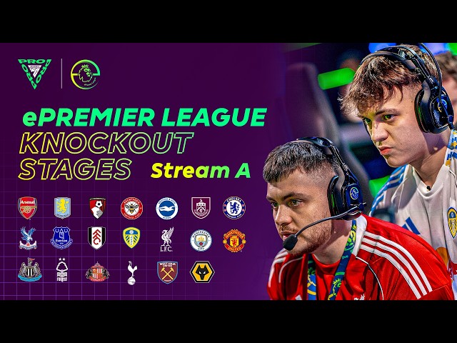 LIVE! ePremier League knockouts!
