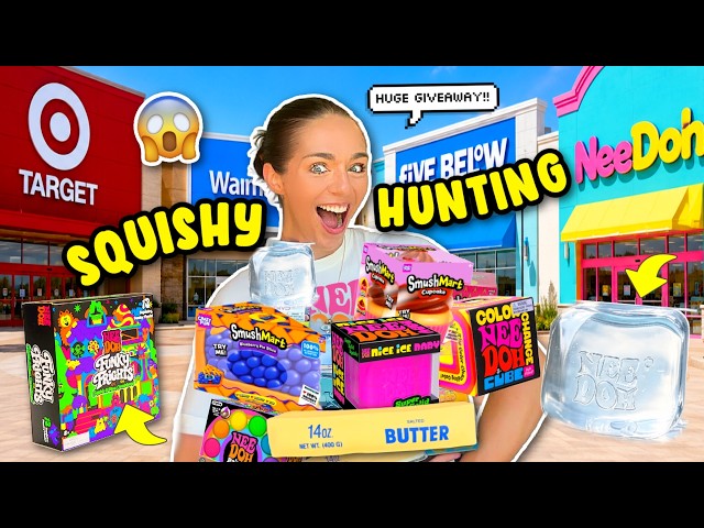 I went ULTRA SQUISHY HUNTING! Dumplings, Needoh, Squeezy!😱