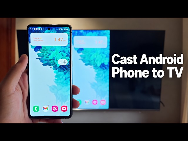 How To Cast Android Phone Screen to TV