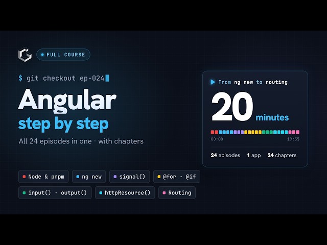Angular step by step – Full course (EN)