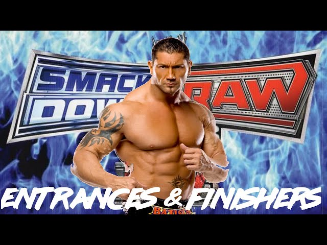 WWE Smackdown vs Raw 2008 Entrances & Finishers Batista
