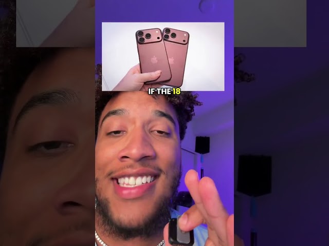 The burgundy color is the iPhone 18 Pro’s main feature at this point..
