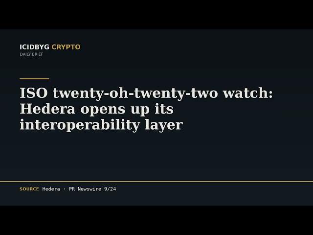 Crypto Daily Brief - Sep 27, 2026 | Primary Sources, No Hype